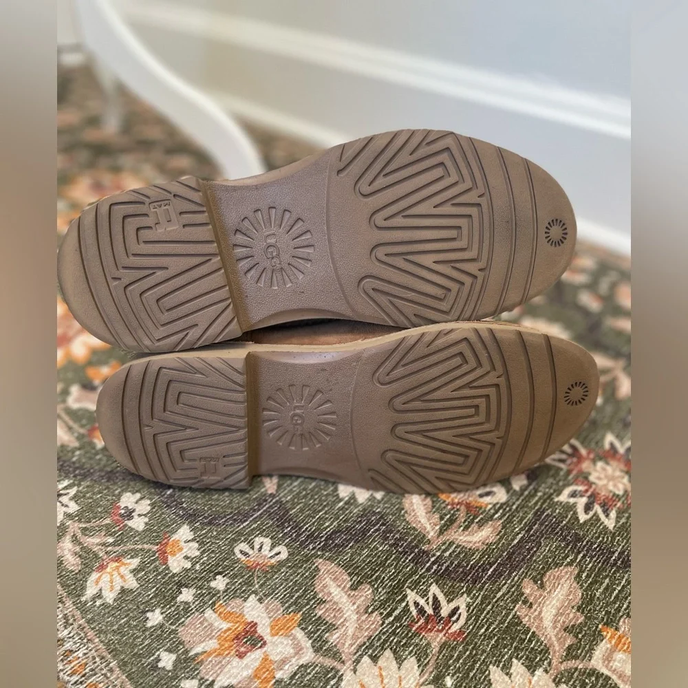 UGG McKay Classic Ankle Bootie in Chestnut Size 9.5 - Picture 6 of 9